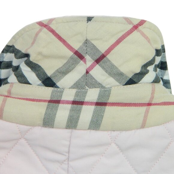 Burberry Authentic Pink Quilted Snap Closing Buttons Lining Jacket - Size Large - Picture 10 of 16